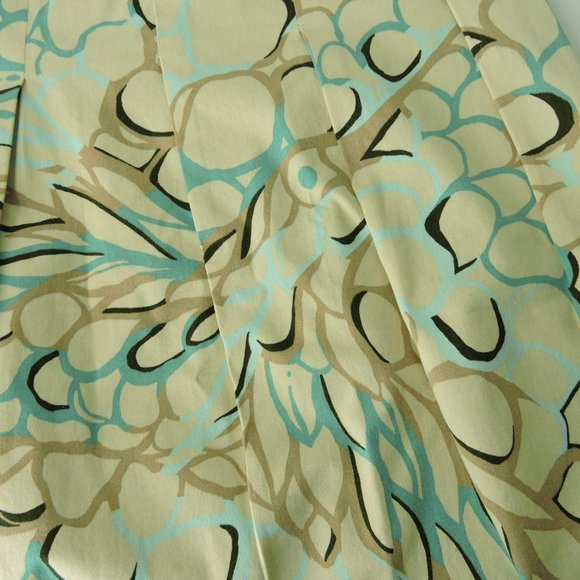 Lilly Pulitzer skirt pleated A-line cotton - Picture 3 of 8